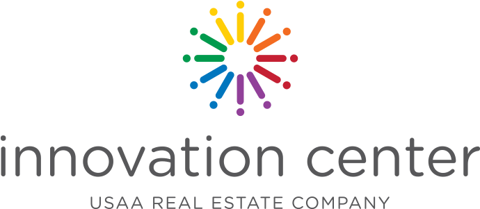 Usaa Real Estate Company's Internal Office Layout Concept, - Design (900x411), Png Download