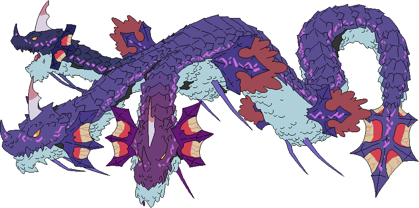 3rpclam - Three Heads Of Hewdraw (864x428), Png Download