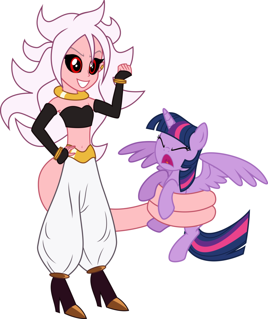 Alicorn, Android 21, Artist - Dragon Balls Android 21 (861x1024), Png Download
