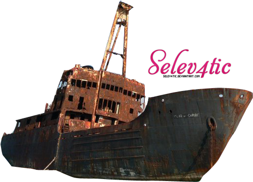 Ship Wreck Png - Abandoned Boat Png (517x372), Png Download