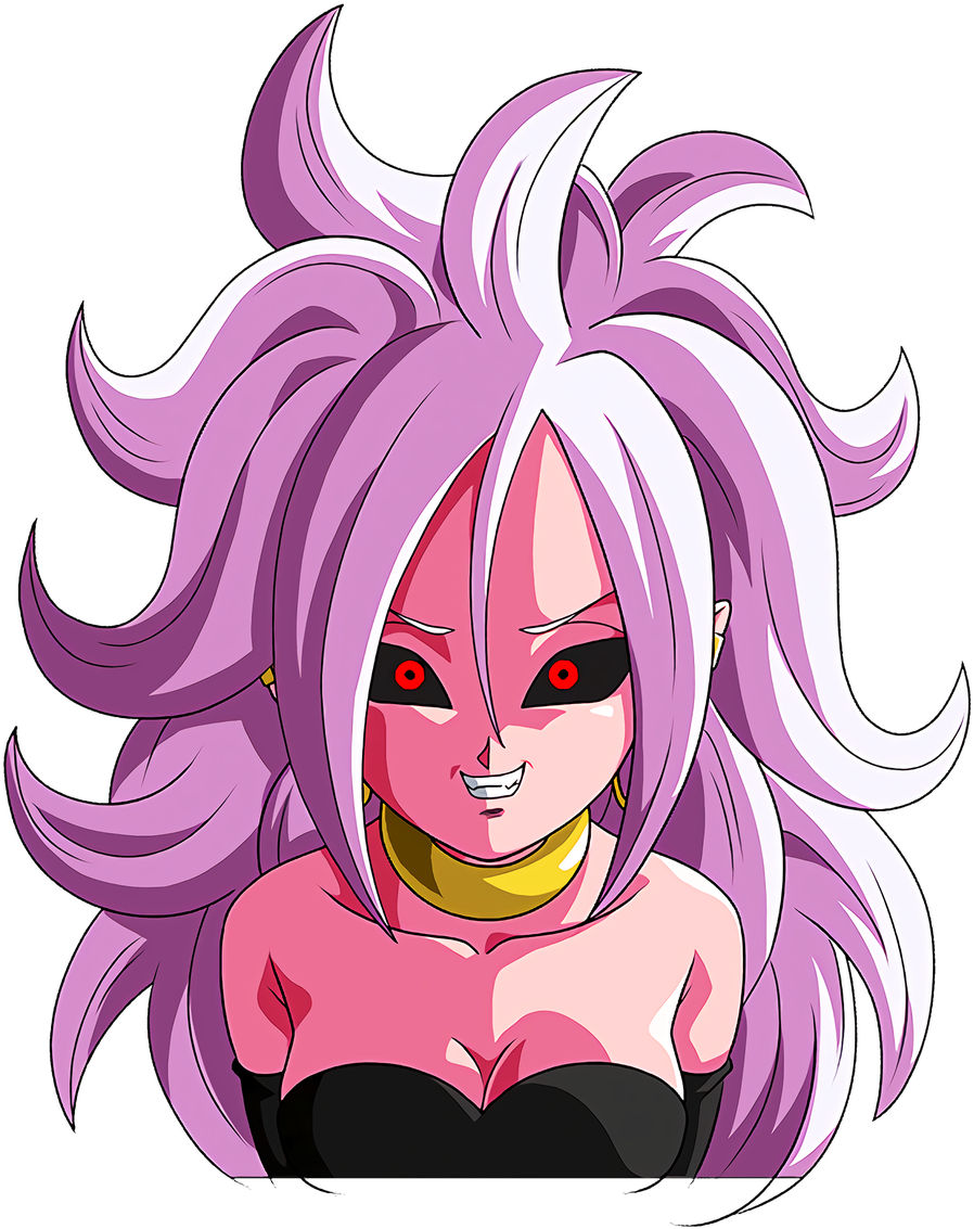 #dokkanbattle Android 21 Hd Version #ドッカンバトル 人造人間 21 - Dragon Ball Dokkan Battle Android 21 (900x1200), Png Download