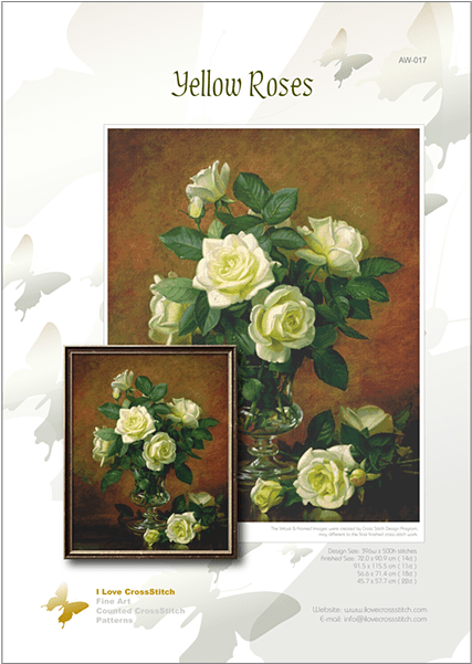 Yellow Roses - $21 - 84 - Prev - Great Big Canvas 'yellow Roses' By Albert Williams (600x600), Png Download