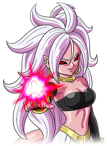 The Ladies - Android 21 Drawing (500x500), Png Download