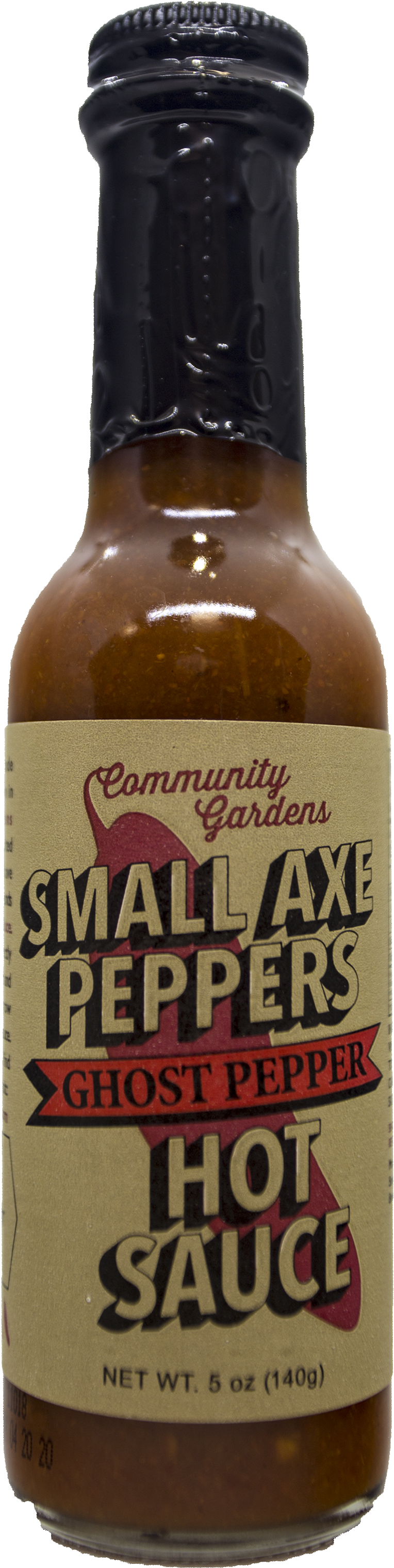 Small Axe Peppers Ghost Pepper - Beer Bottle (3300x3300), Png Download