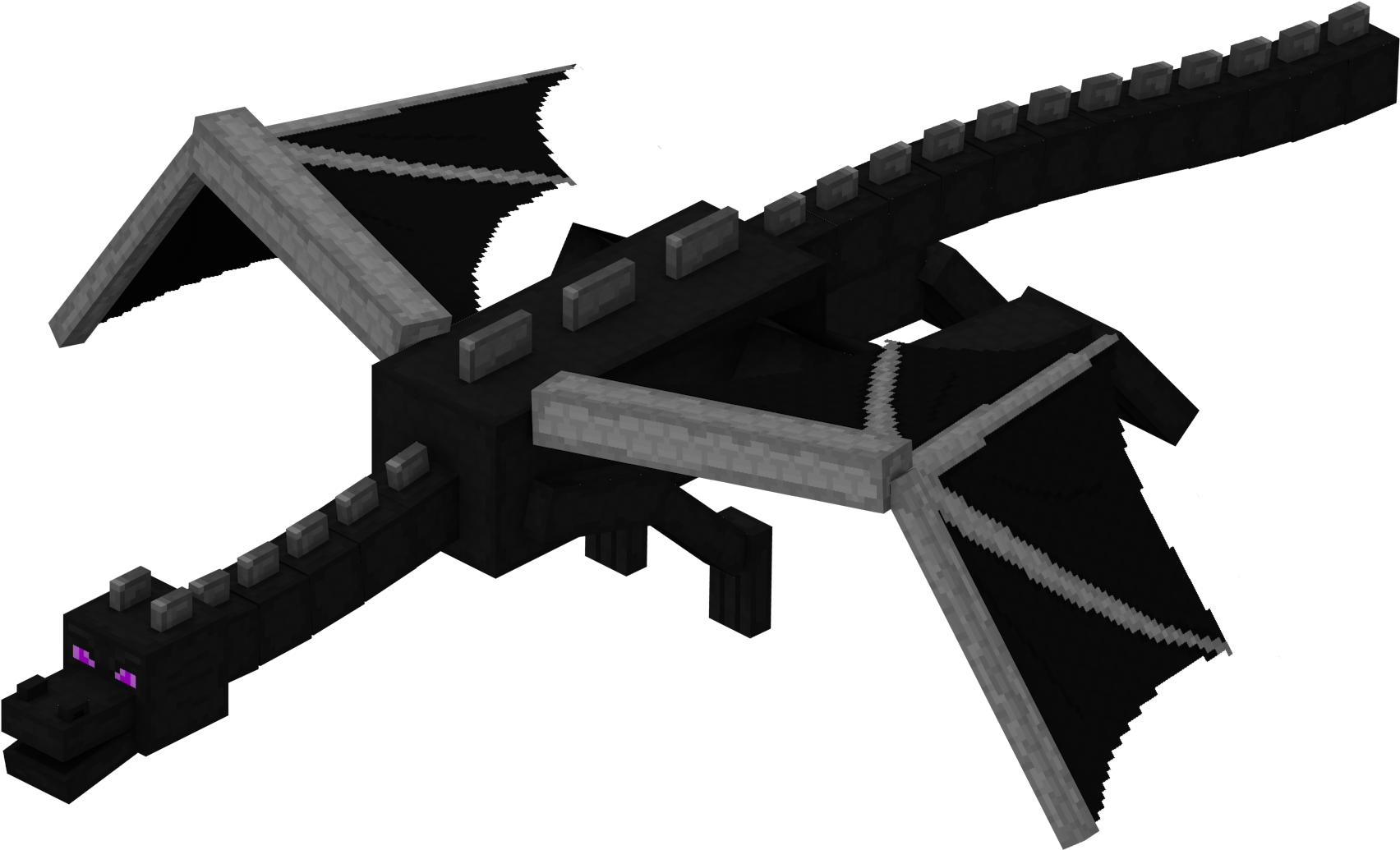 The Ender Dragon - Minecraft Ender Dragon (1920x1080), Png Download