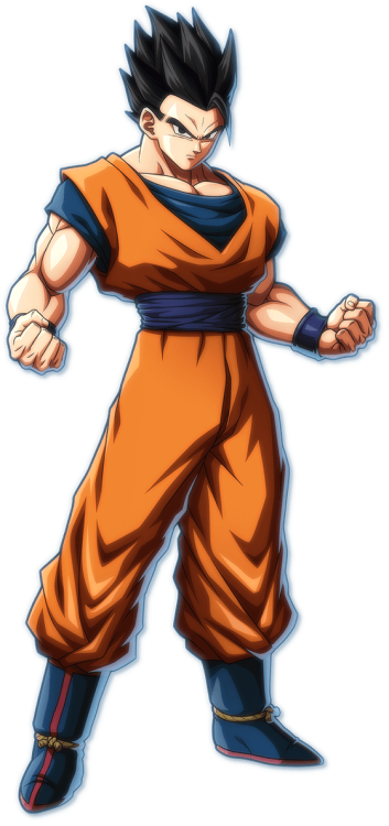 Dragon Ball Fighter Z Dragon Ball Fighterz Gotenks - Dragon Ball Fighterz Gohan (353x750), Png Download