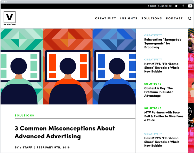 Viacom 22 - Viacom (1000x727), Png Download