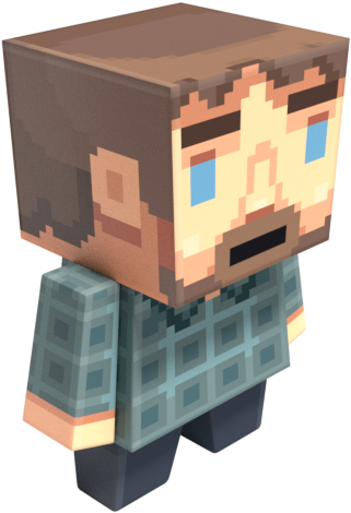 Initially Sand And Gravel Generated On A Ceiling Were - Minecraft (330x577), Png Download