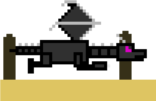 Ender Dragon - Pixel Art (590x370), Png Download