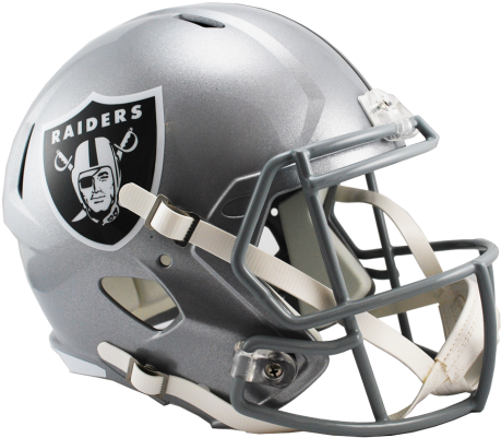 Oakland Raiders Riddell Helmet (475x421), Png Download