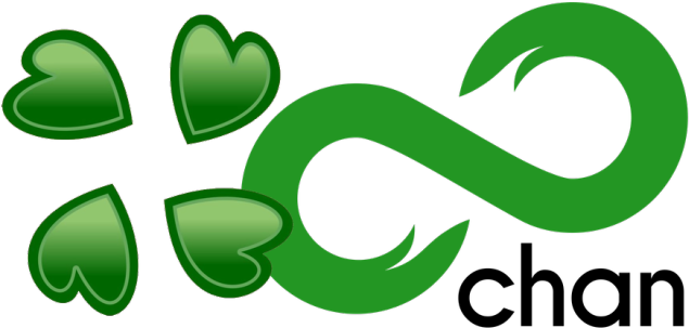 4chan And 8chan's Logos - 4chan Clover (640x335), Png Download
