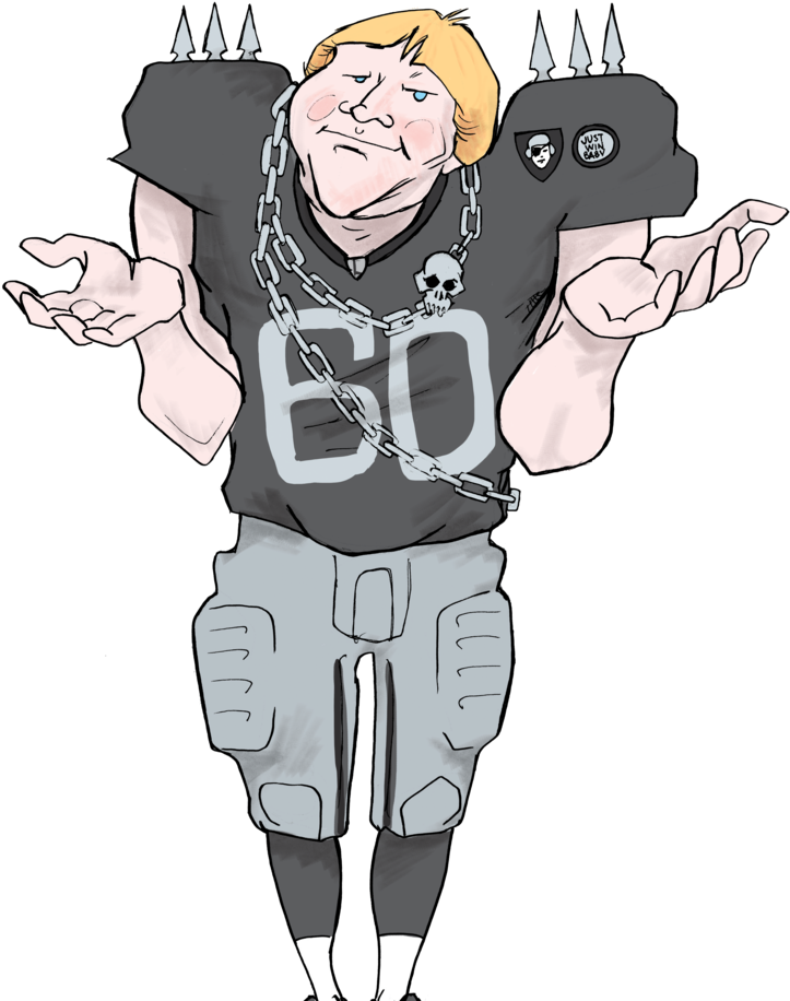 Where Will The Raiders End Up - Oakland Raiders (750x1000), Png Download