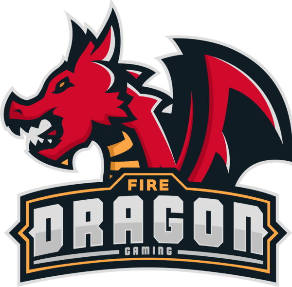 Fire Dragons Gaming - Dragon Gaming Logo Png (600x589), Png Download