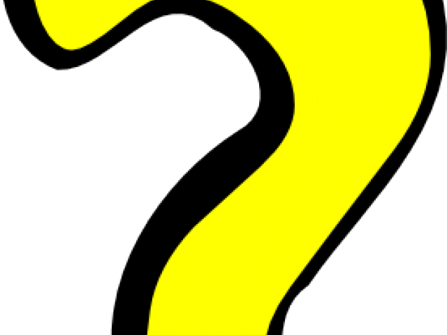 Question Mark Clipart Yellow (640x480), Png Download