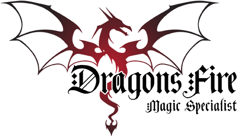 Dragons Fire - Png Dragon Name Logo (500x269), Png Download