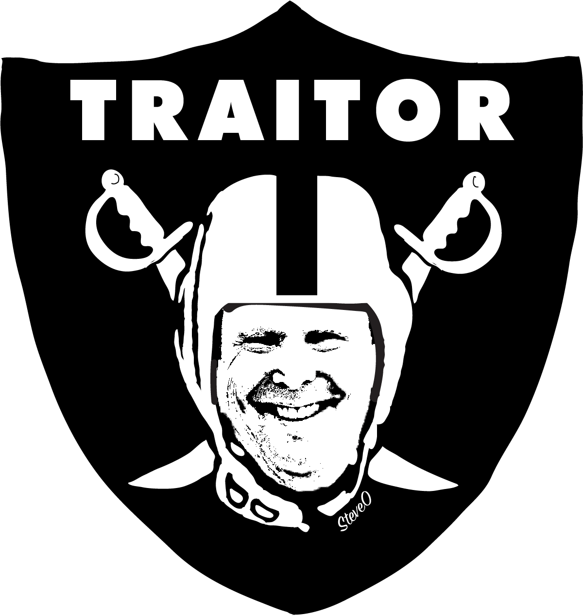 Oakland Raiders (1200x1266), Png Download