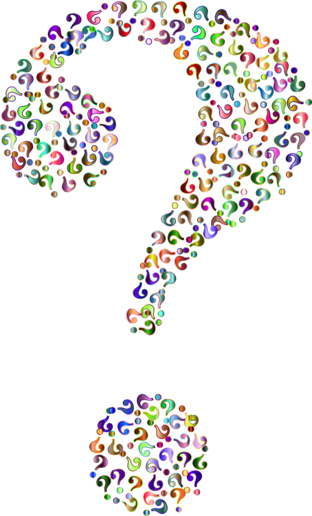 Computer Icons Question Mark Desktop Environment - Question Mark Without Background (454x750), Png Download