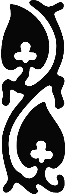 Decorative, Ornament, Border, Frame, Vine, Leaves - Clip Art (320x640), Png Download