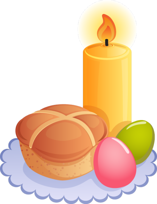 Free Easter Snowman Cliparts Download Clip Art - Easter Candle Clip Art (640x831), Png Download