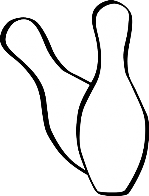 Bowling (500x655), Png Download