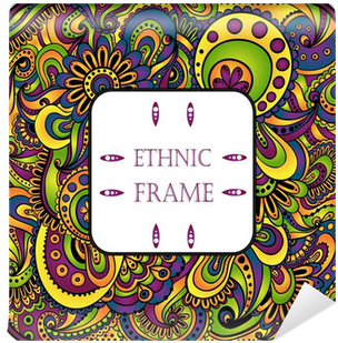 Abstract Graphic Vector Ethnic Pattern's Border - Book (400x400), Png Download