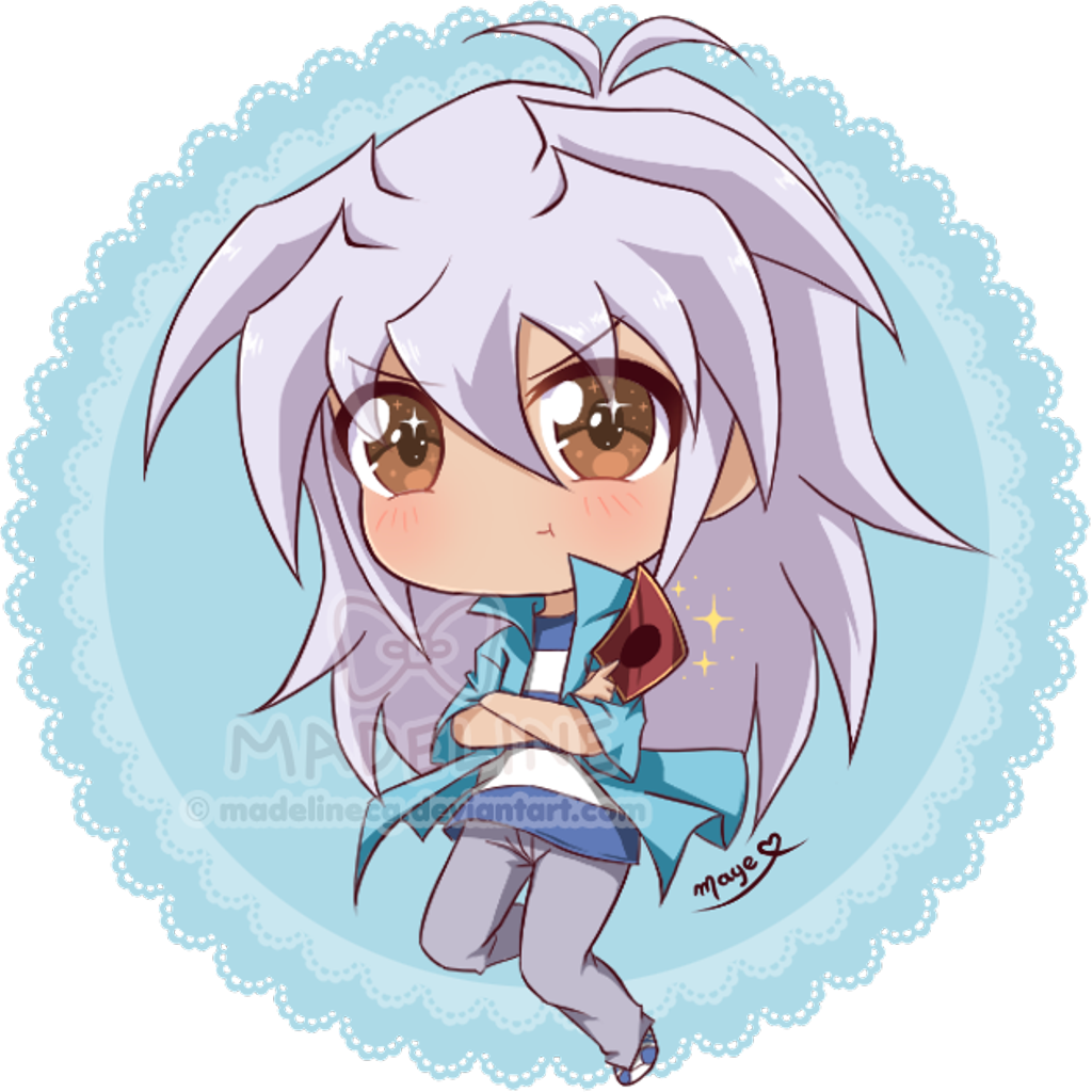Anime Bakura Yugioh Ryoubakura Cutefreetoedit - Bakura From Yugioh (1024x1024), Png Download