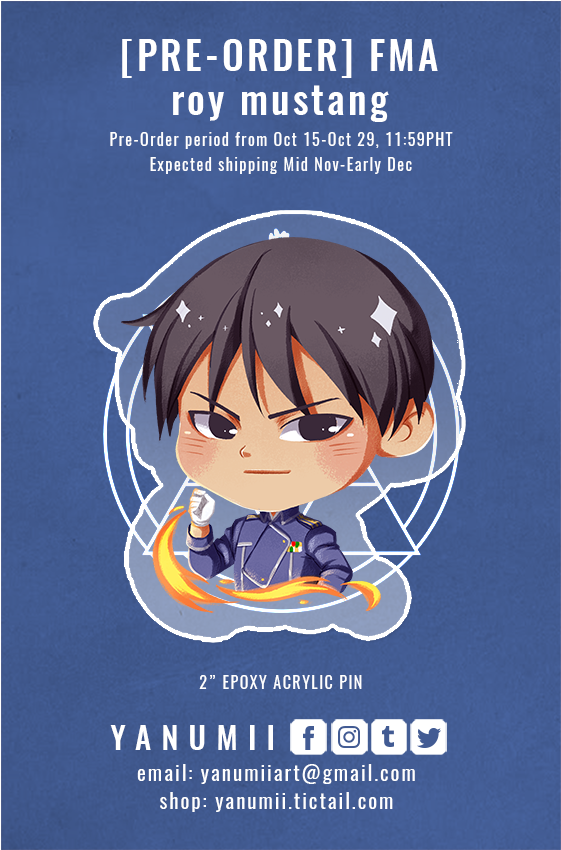 [pre-order] Fullmetal Alchemist Acrylic Pins [25g] - Cartoon (1000x849), Png Download
