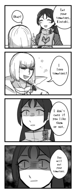 Redraw Of That One Azumanga Daioh Strip - Photograph (500x668), Png Download