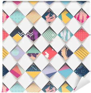 Abstract Seamless Geometric Background Wallpaper • - Complete Inspirational Executive Daily Planner And (400x400), Png Download