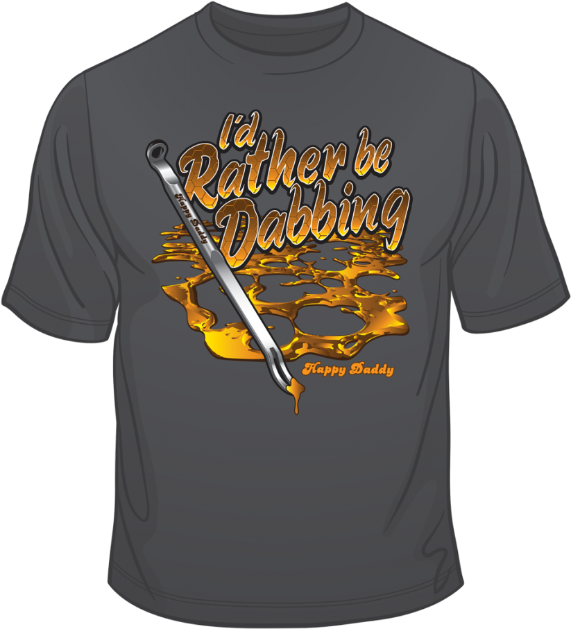I'd Rather Be Dabbing T-shirt - T Shirt (1030x1030), Png Download