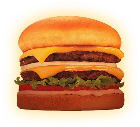 You Hungry - N Out Double Double Burger (456x414), Png Download
