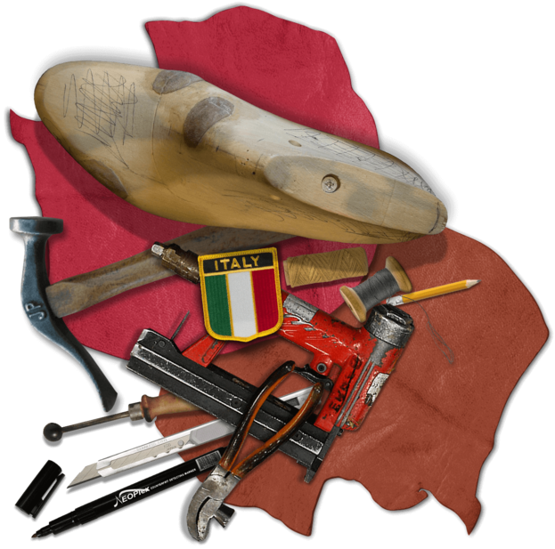 All Custom Shoes Are Handmade By Master Italian Craftsman - Nipper (623x617), Png Download