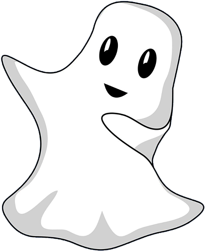 Bleed Area May Not Be Visible - Funny Dabbing Ghost Halloween Dab Pillow Case (583x700), Png Download