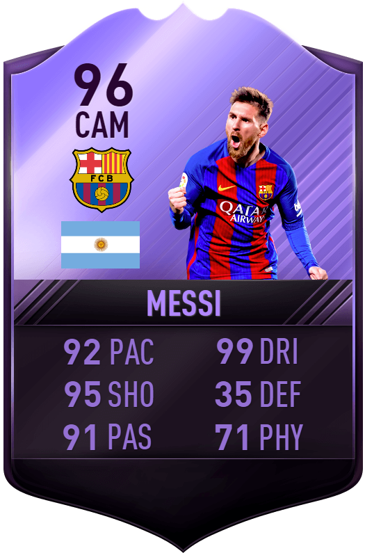 26 Apr - Fifa 17 Hero Card (540x810), Png Download