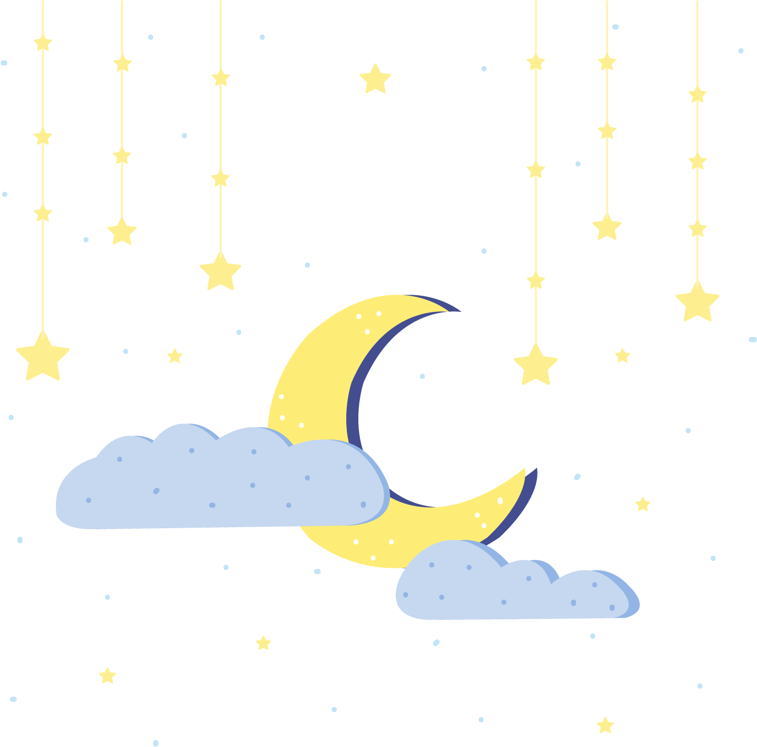 Vector Moon Background - Moon Vector Png (1600x1600), Png Download