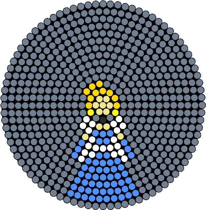Disney Princess Cinderella Perler Bead Pattern / Bead - Small Pikachu Perler Bead Pattern (728x733), Png Download