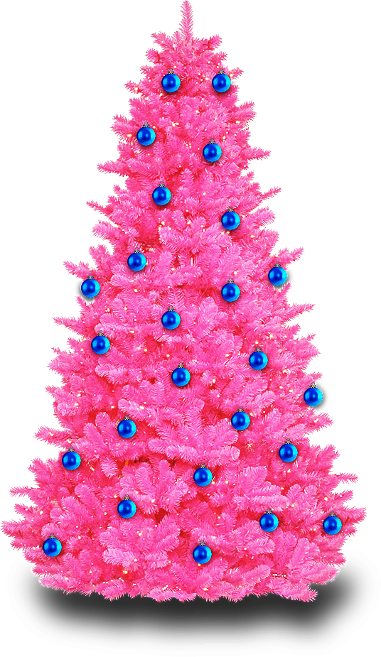 View Source Image Christmas Stuff, Christmas Presents, - Pink Christmas Tree Png (536x925), Png Download