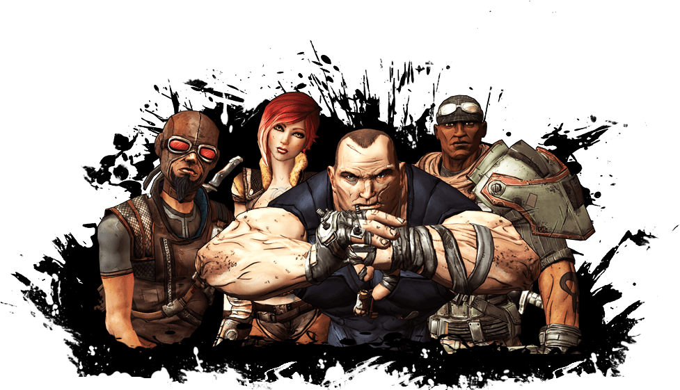 Borderlands Is Now Backwards Compatible For Xbox One - Borderlands 1 Vault Hunters (1000x560), Png Download