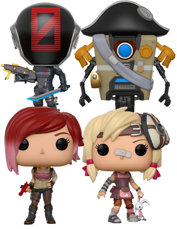 Atlas Corporation Funko Pop Vinyl Bundle Of - Funko Pop Borderlands (618x797), Png Download