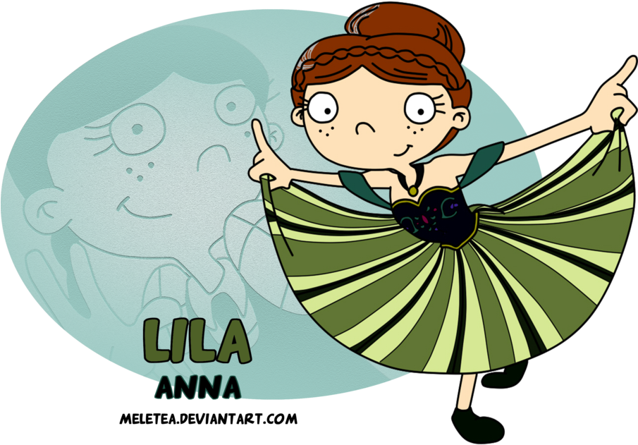 Hey Arnold Images Hey Princess-lila As Anna Hd Wallpaper - Hey Arnold Olga And Lila (904x883), Png Download