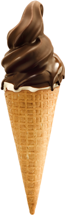 Choc Top Cone - Choc Top Ice Cream (700x487), Png Download