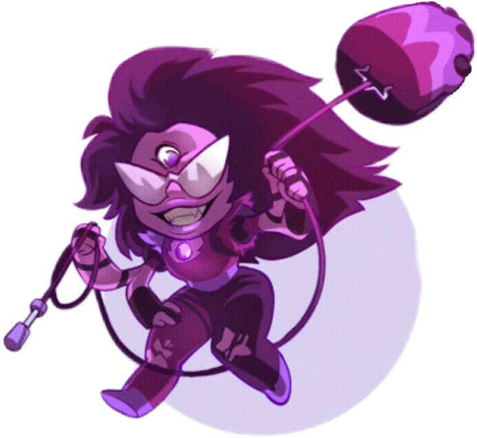 Steven Universe Stevenuniverse Fusion Garnet Amatyst - Steven Universe Sugilite Chibi (696x639), Png Download