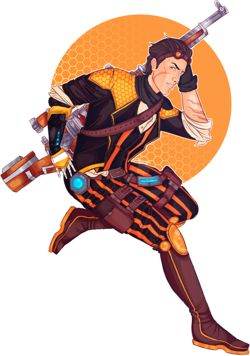 4 Dec - Tales From The Borderlands Fanart (500x711), Png Download