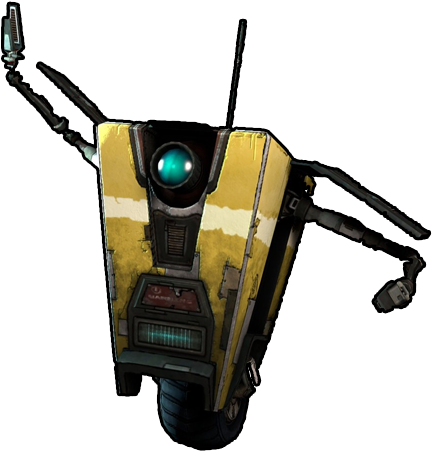 Cp - Claptrap High Five (450x460), Png Download