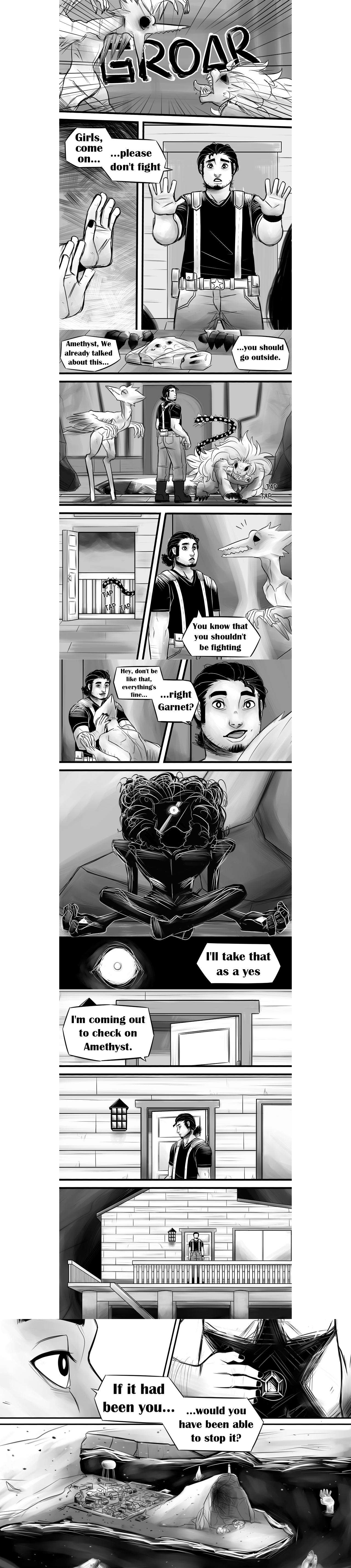 You Mean This Comic - Steven Universe Corruption Comic (1280x5706), Png Download