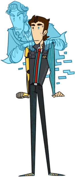 Themythartist Posting On Her Tumblr Its More Likely - Cartoon (421x750), Png Download