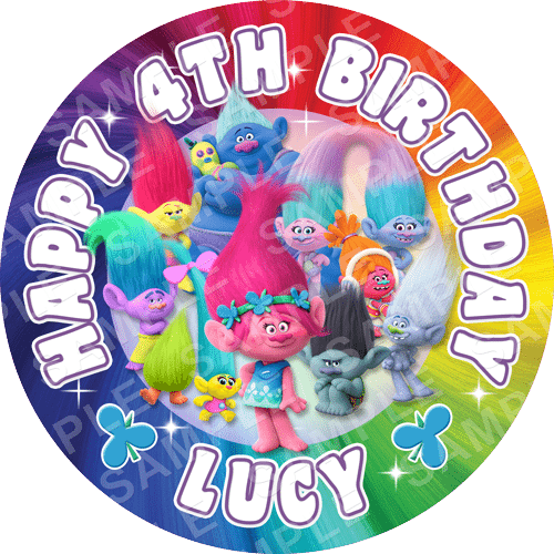 Trolls - Dreamworks Trolls Busy Book, Multicolor (500x500), Png Download