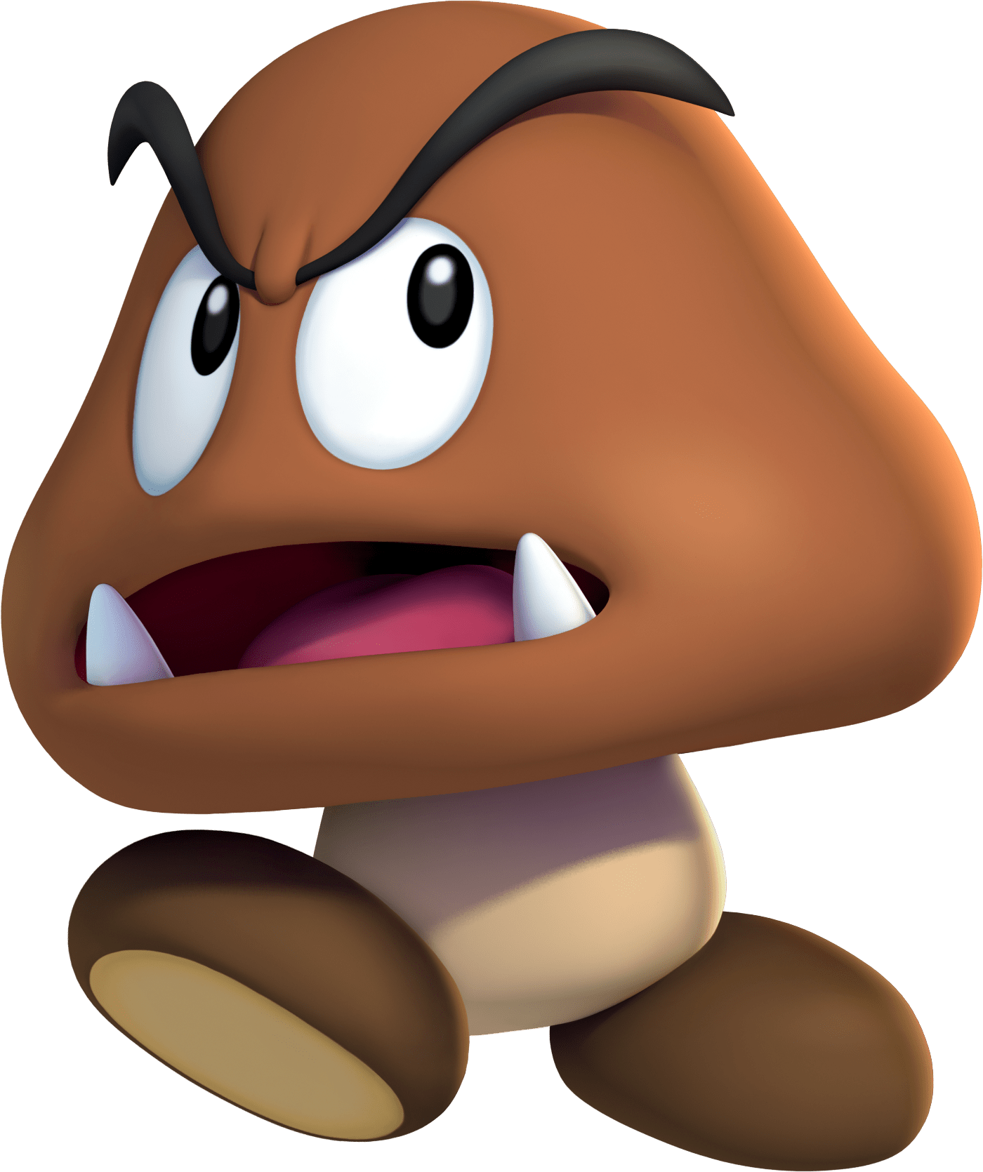 Goomba - Png - Goombas Mario (1000x1165), Png Download
