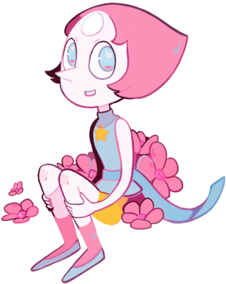 Fresh Steven Universe Garnet Wallpaper Pearl By Ieafy - Pearl Steven Universe Transparent (400x458), Png Download