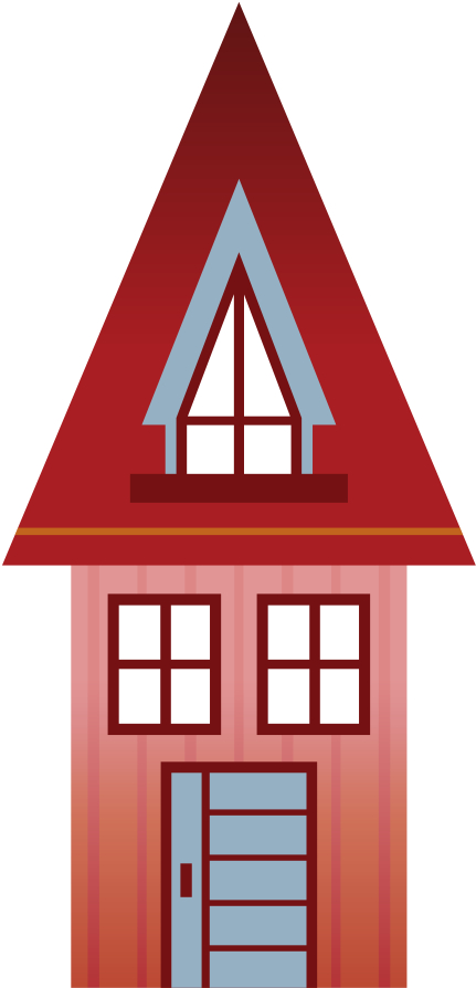Clipartist - Little Farm House 1 25 Magnet Home (999x999), Png Download